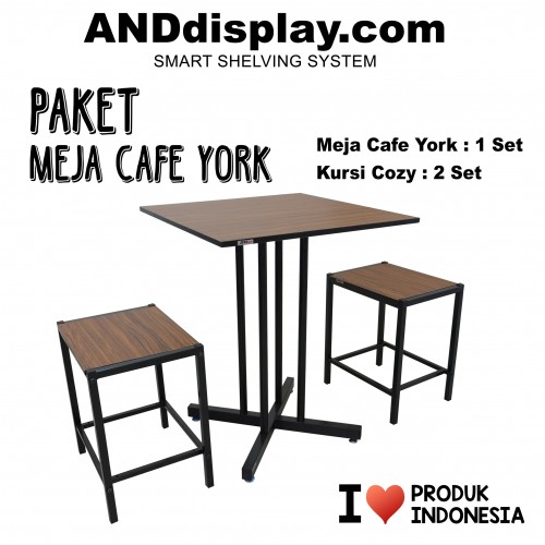 PAKET MEJA CAFE YORK